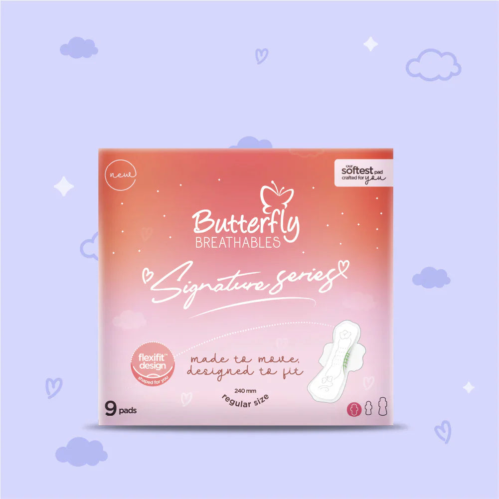 Butterfly Breathables Signature Series Regular 9 Pcs