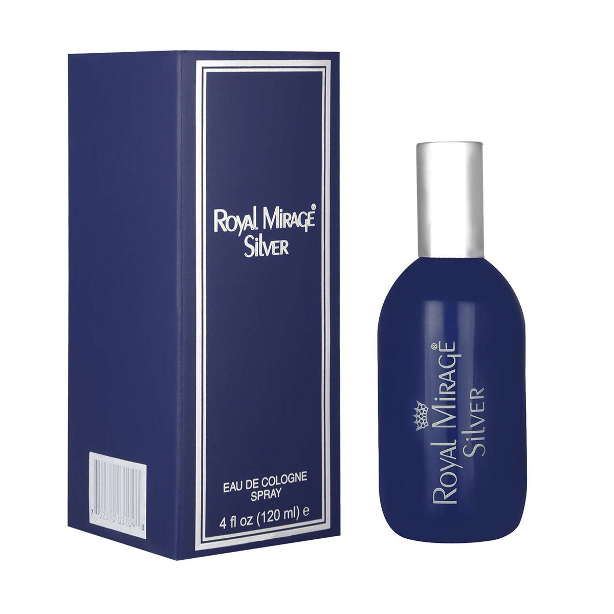 Royal Mirage Silver Eau de Cologne Spray 120 ML