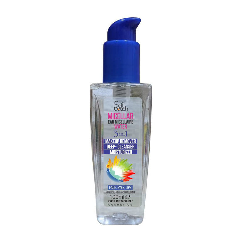 Soft Touch Micellar Water 3 in 1 Makeup Remover 100 ML