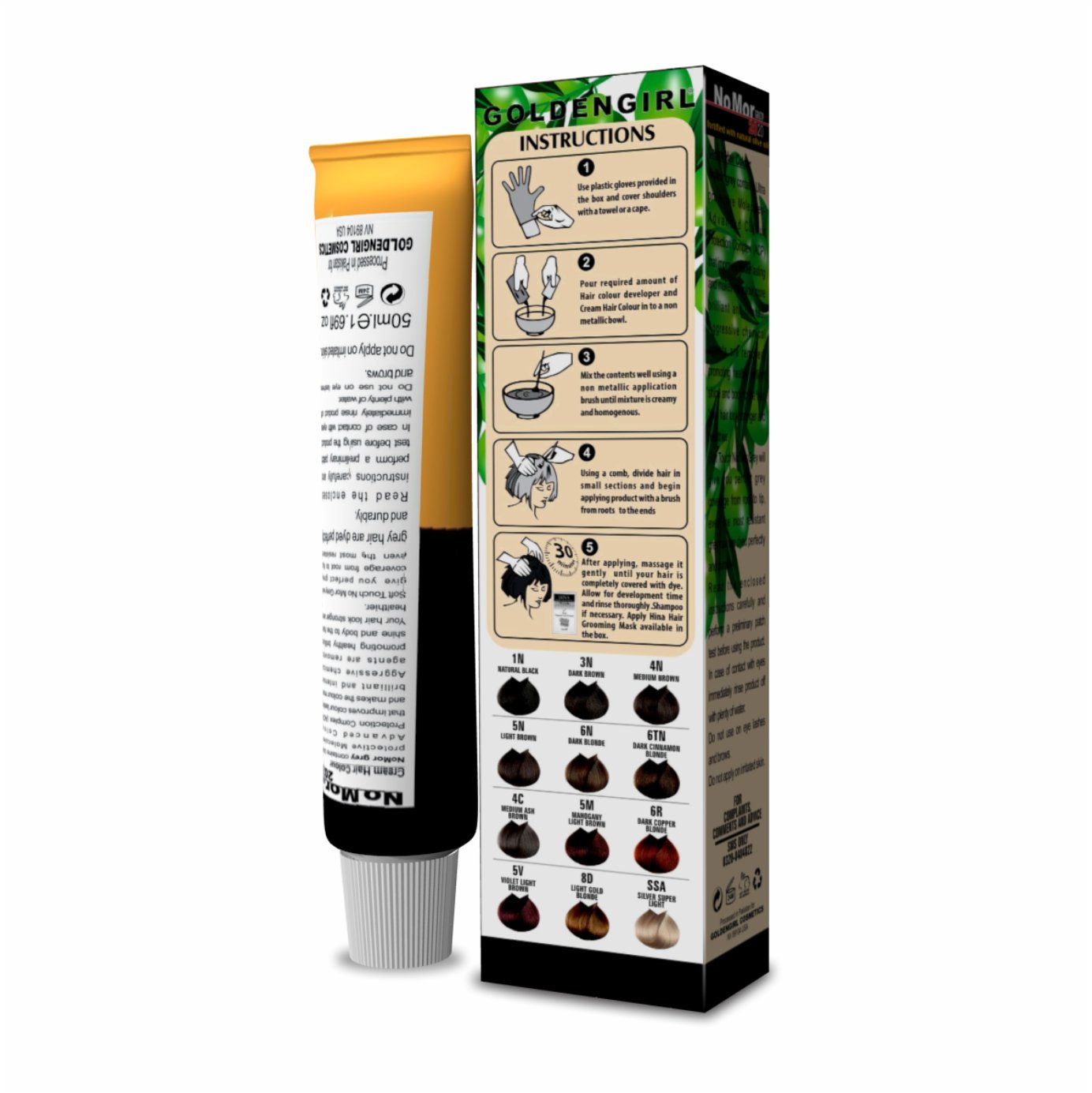 Soft Touch NoMor Grey Hair Color (Professional Pack)