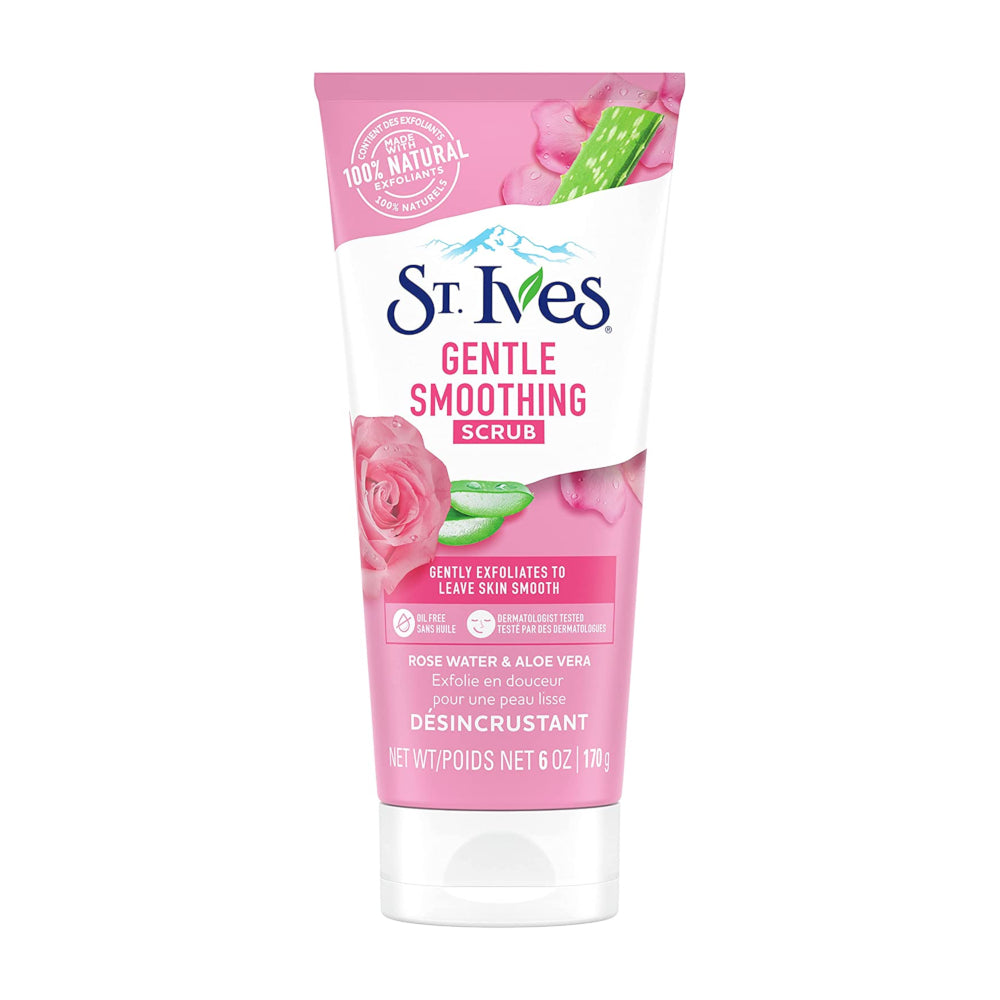 St. Ives Gentle Smoothing Scrub Rose Water & Aloe Vera 170 GM