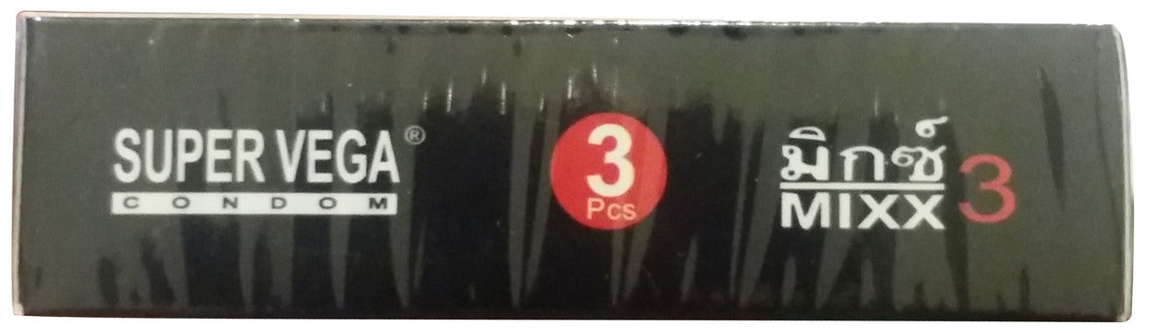Super Vega Delay Condoms 3 Pieces