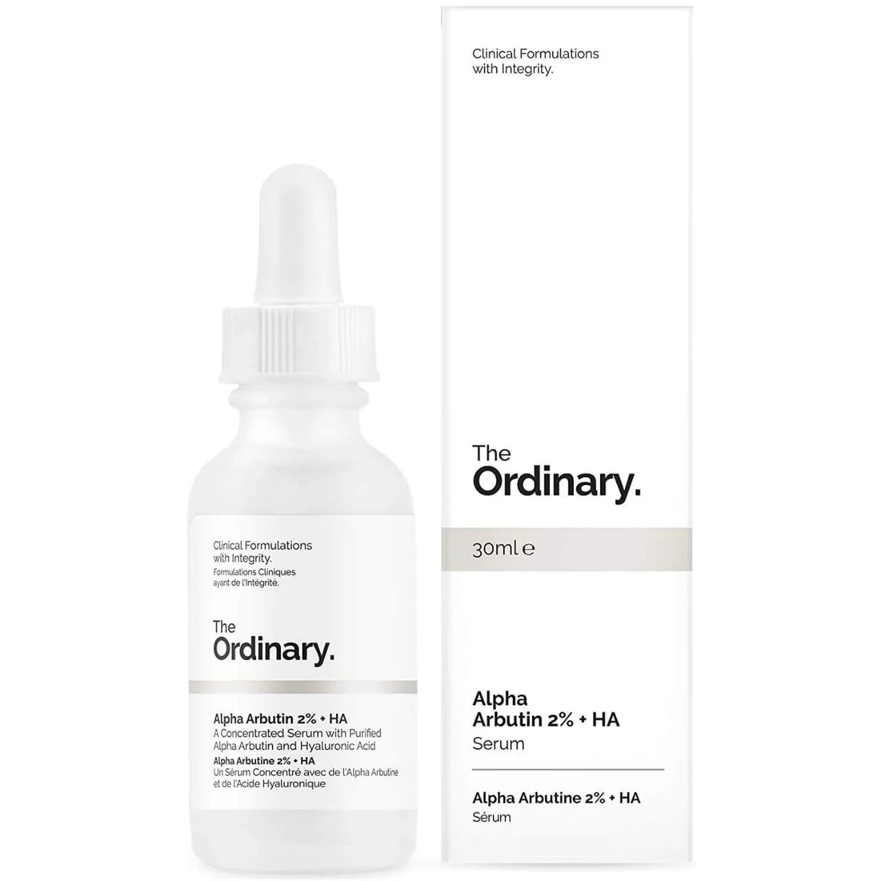 The Ordinary Alpha Arbutin 2% + Ha Serum 30 ML