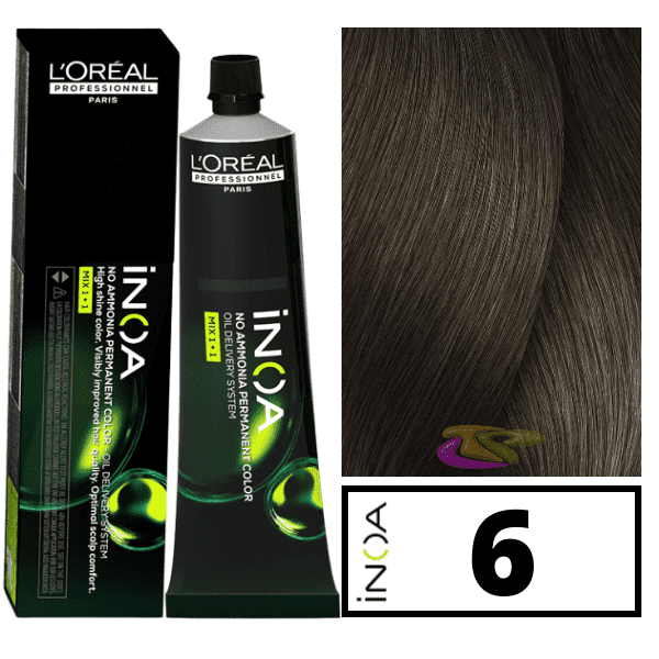 L'Oreal Professionnel Coloring Tube Inoa  60 ML