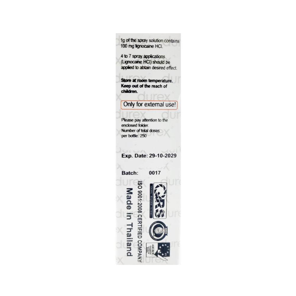 Durex Extra Power Long Time Spray For Men 22 cc