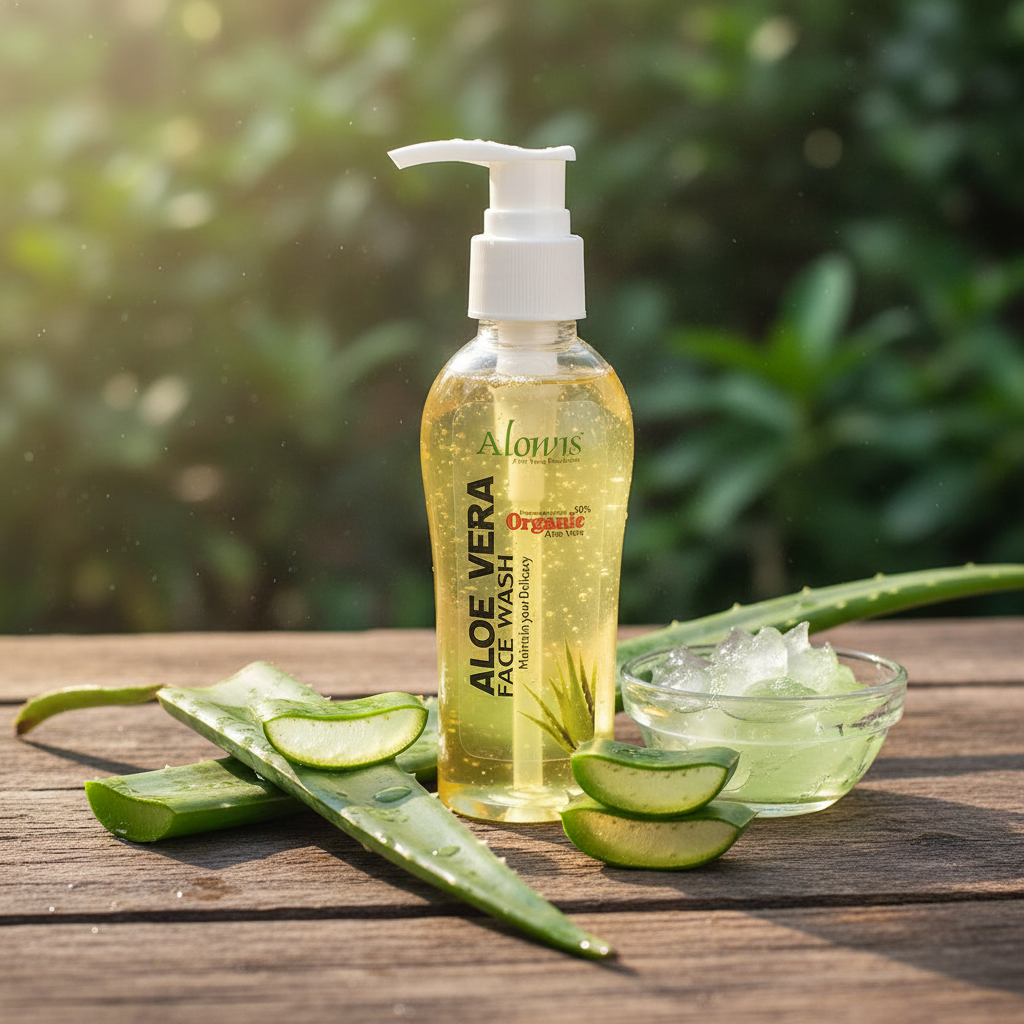 Alowis Organic Aloe Vera Face Wash 150 ML
