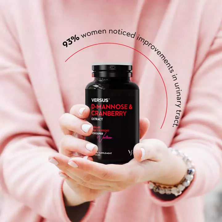Versus D-Mannose and Cranberry Extract 90 Capsules