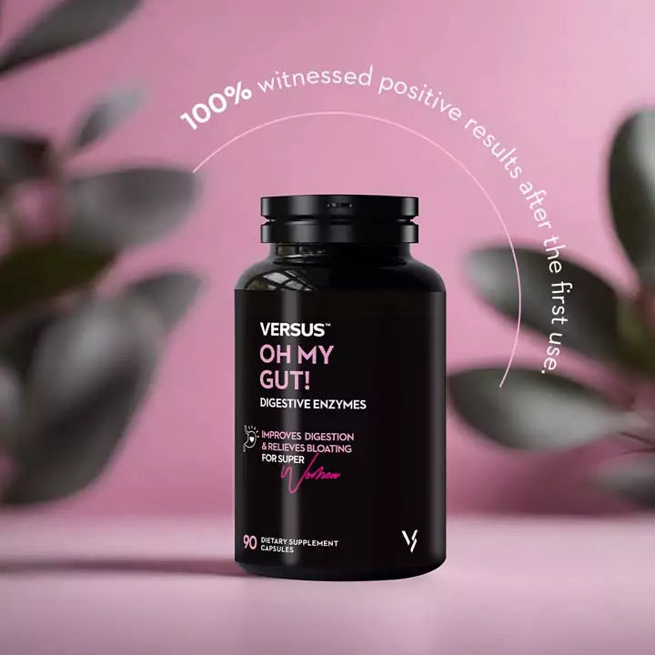 Versus OH MY GUT Digestive Enzymes 90 Capsules