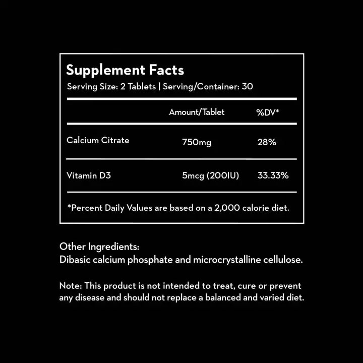 Versus Super Calcium with Vitamin D3 60 Tablets