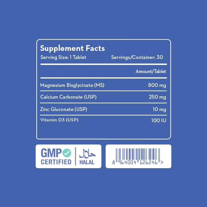 Versus Super Magnesium with Zinc & Vitamin D3 30 Tablets