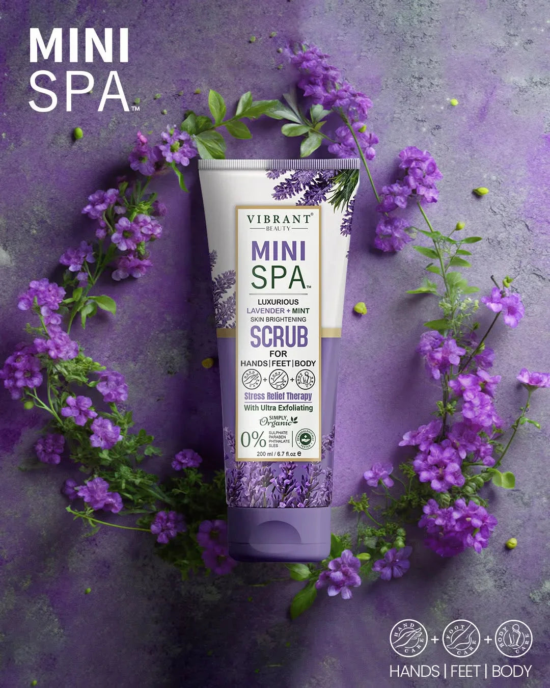 Vibrant Beauty Mini Spa Scrub 200 ML