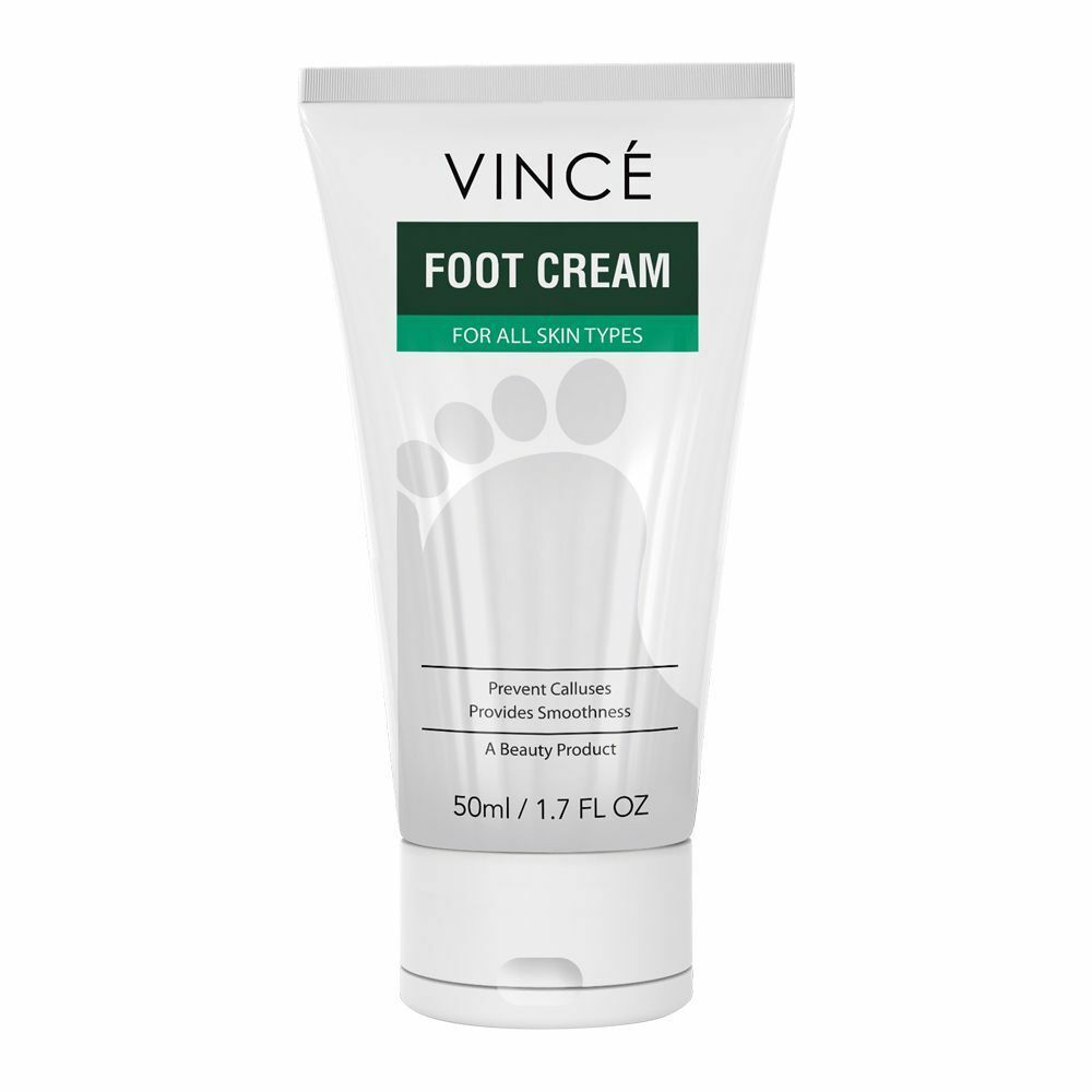 Vince Foot Cream (For All Skin Types) 50 ML