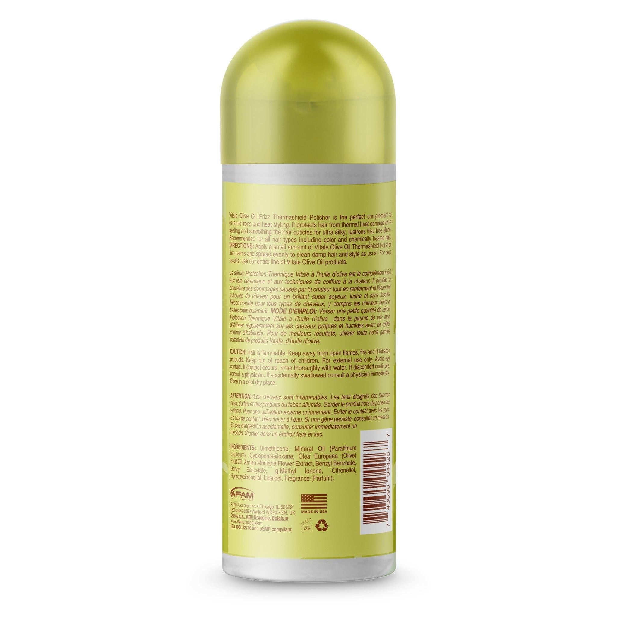 Vitale Olive Oil Thermashield Polisher 177 ML