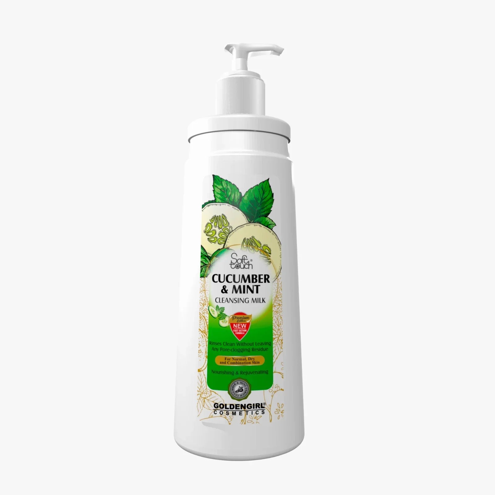 Soft Touch Cucumber and Mint Cleansing Milk