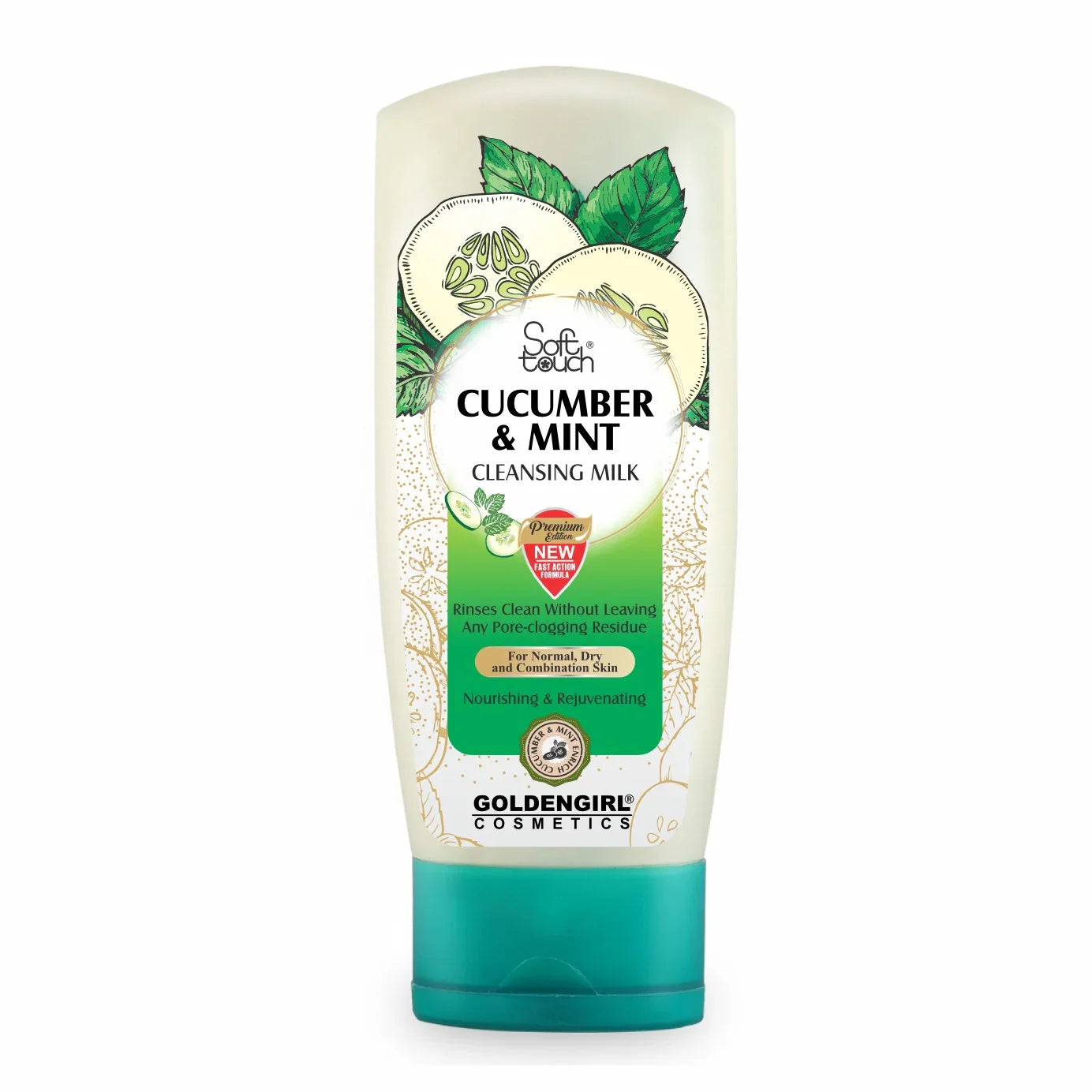 Soft Touch Cucumber and Mint Cleansing Milk