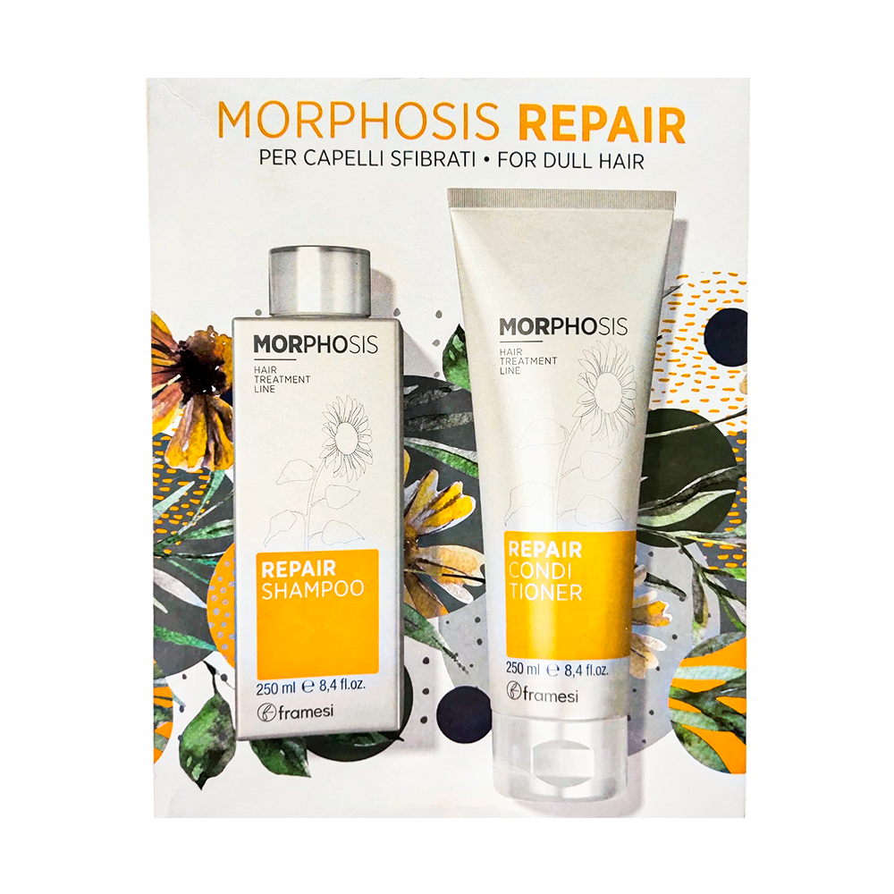 Framesi Morphosis Repair, Nourish & Shine Shampoo + Conditioner Kit