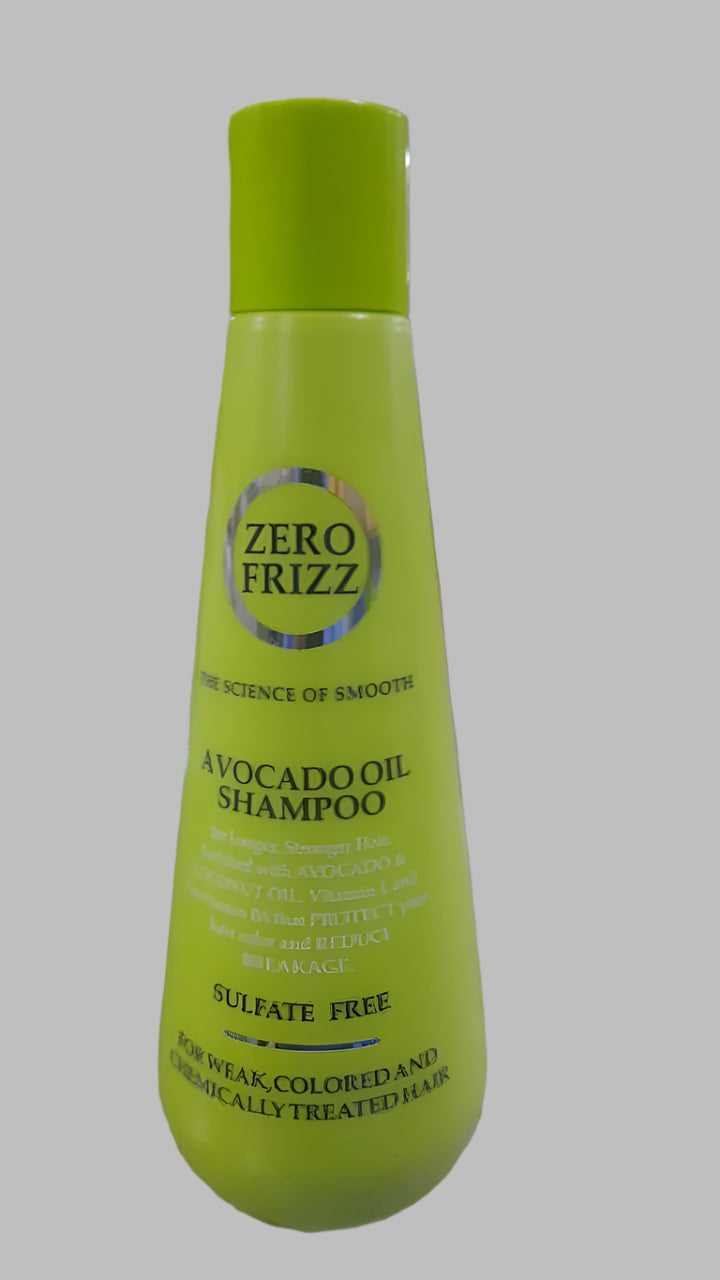 Schwarzkopf Zero Frizz Avocado Oil Shampoo 355 ML