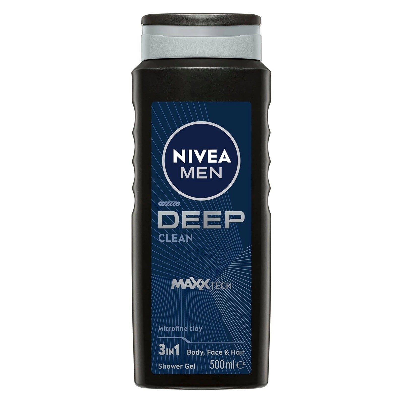Nivea Men Deep Clean 3 in 1 Shower Gel 500 ML