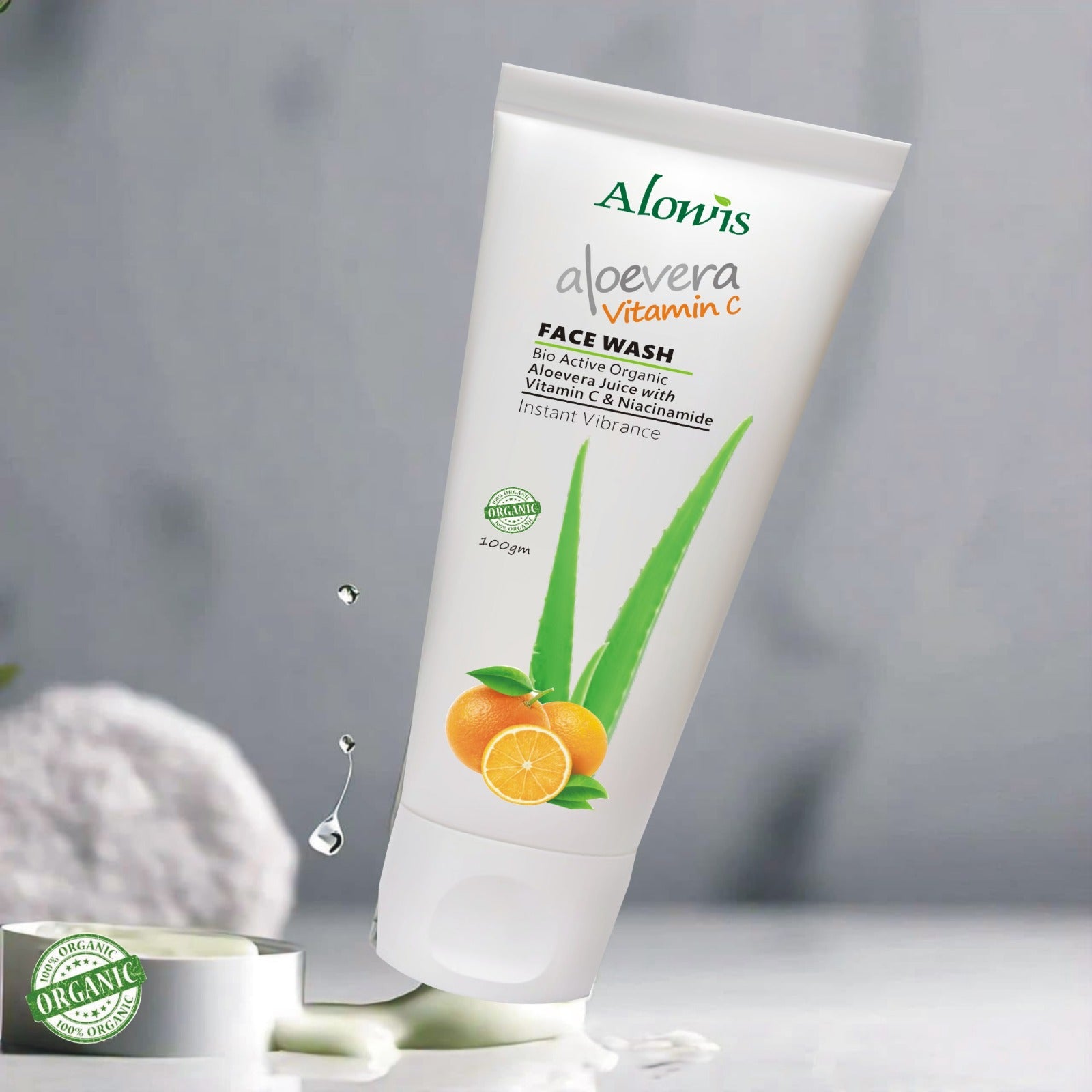 Alowis  Aloe Vera Vitamin C Face Wash