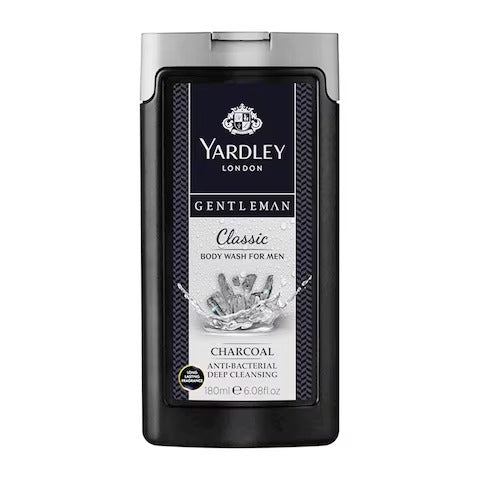 Yardley London Gentleman Antibacterial Deep Cleansing Body Wash, Classic