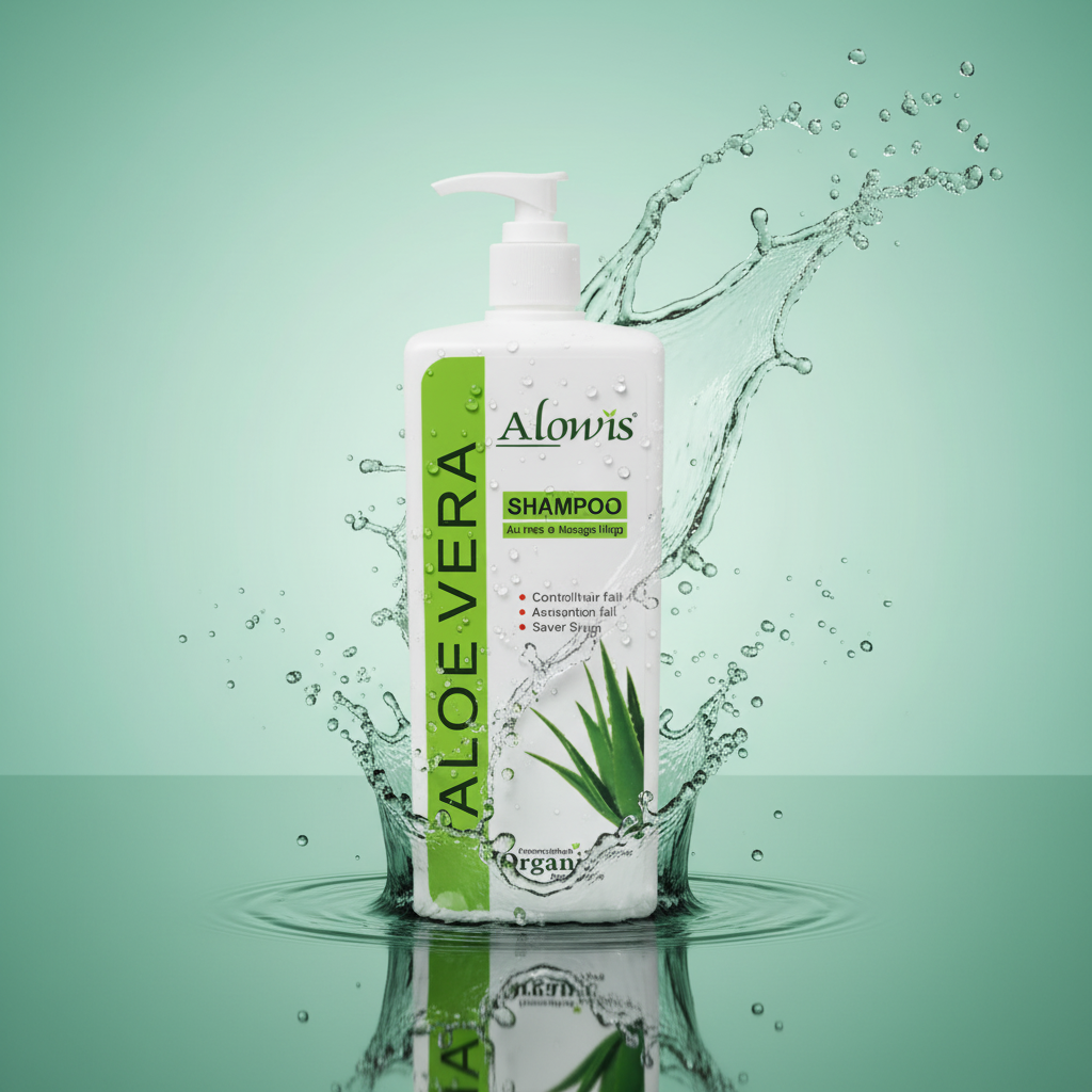 Alowis 100% Organic Aloe Vera Shampoo 500 ML