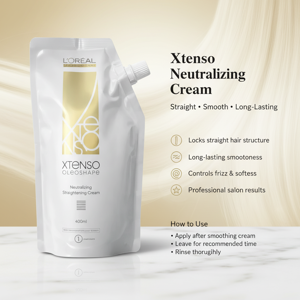 L'Oreal Professionnel Xtenso Neutralizing Straightening Cream 400 ML
