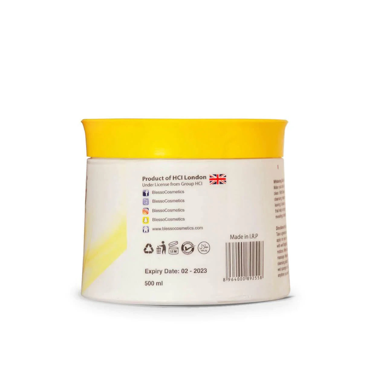 Blesso Whitening Double Action Cleanser 500 ML