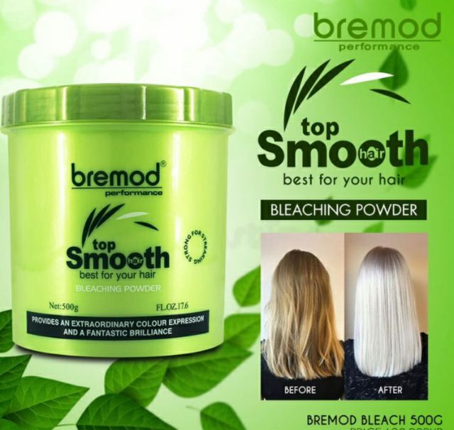 Bremod Top Smooth Bleaching Powder Strong 500 GM