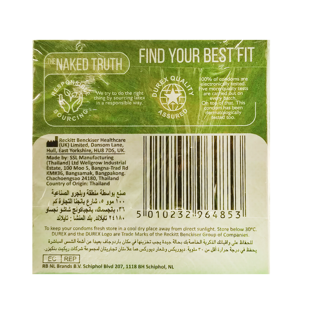 Durex Arouser Condoms 3 Pieces