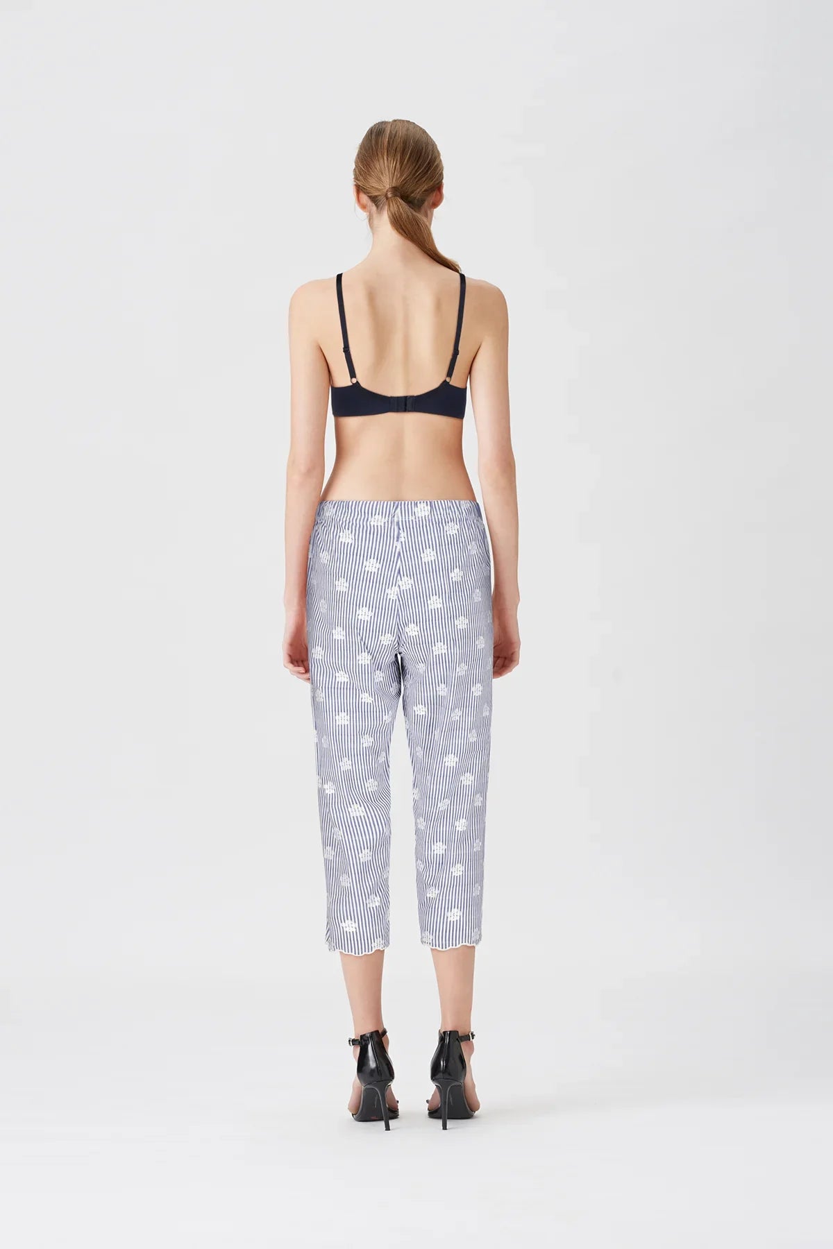 BLS Celine Wired And Light Padded Bra Navy Blue