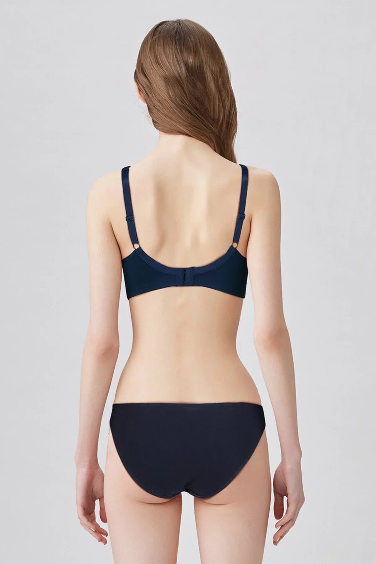 BLS Poppy Cotton Panty Navy Blue