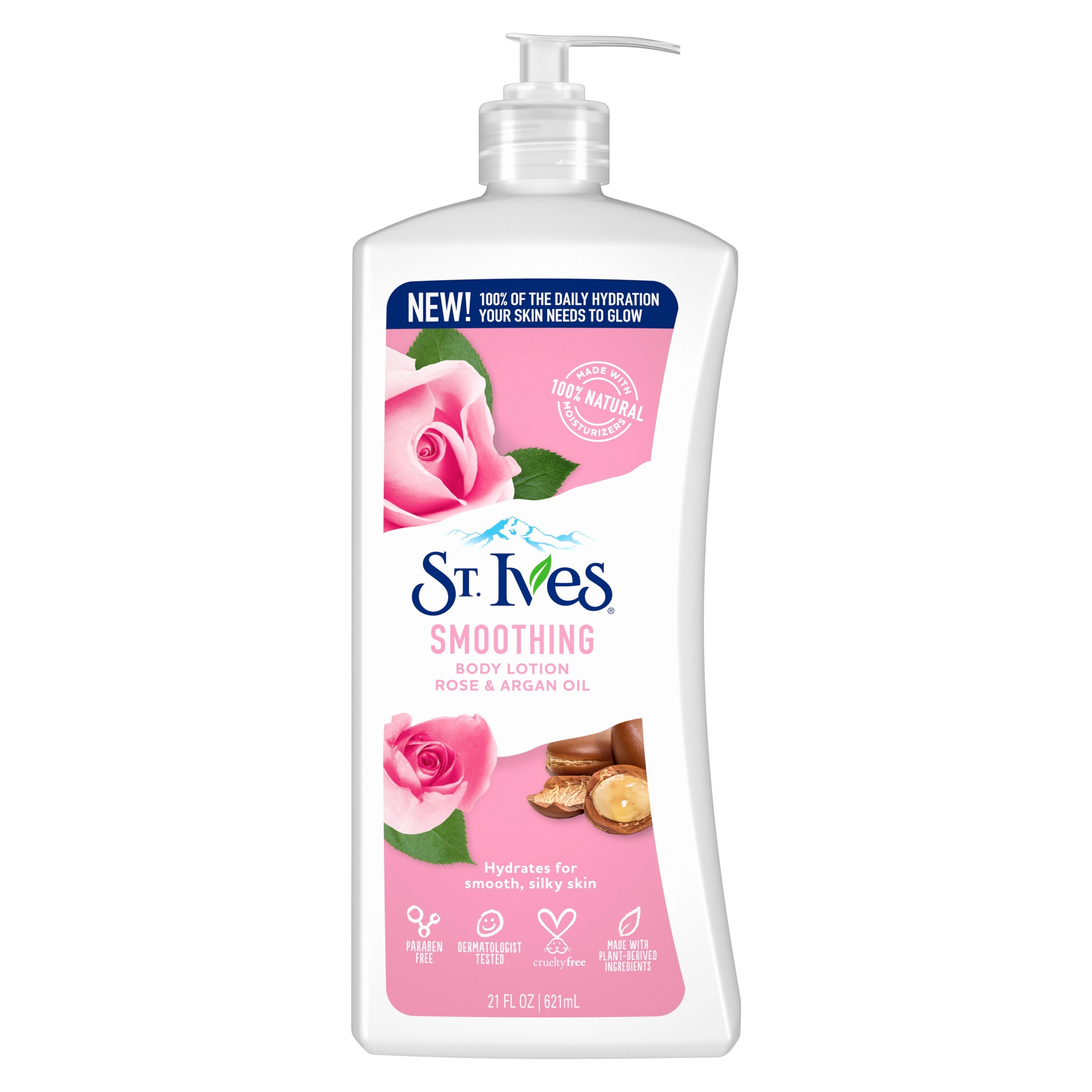 St. Ives Smoothing Rose & Argan Oil Body Lotion 621 ML