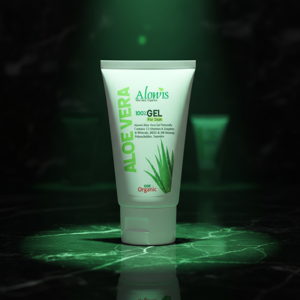 Alowis Organic Aloe Vera Skin Food Gel