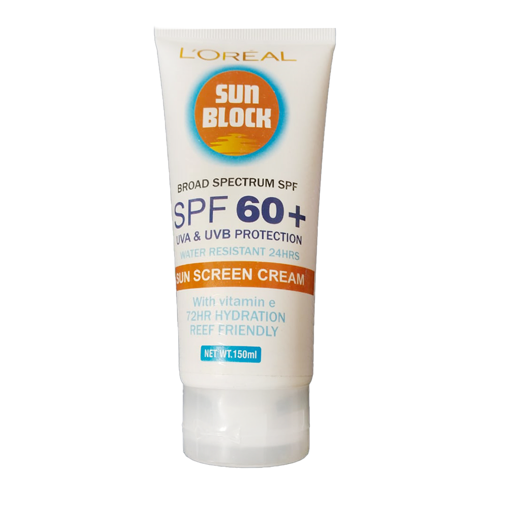 L'Oreal Sunblock Expert Solution Moisturising Light Complex SPF 60 150 ML