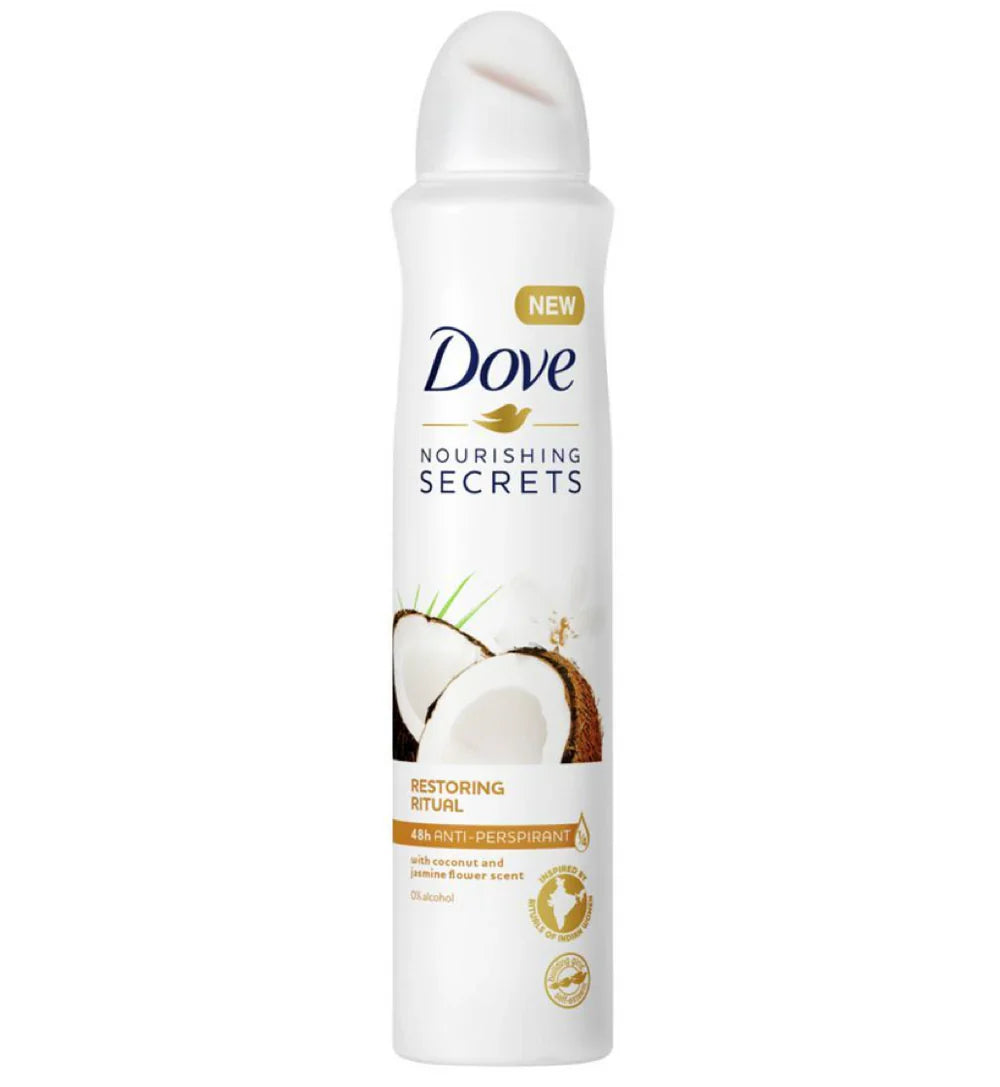Dove Nutritive Secrets Antiperspirant Spray Coconut & Jasmine 250 ML