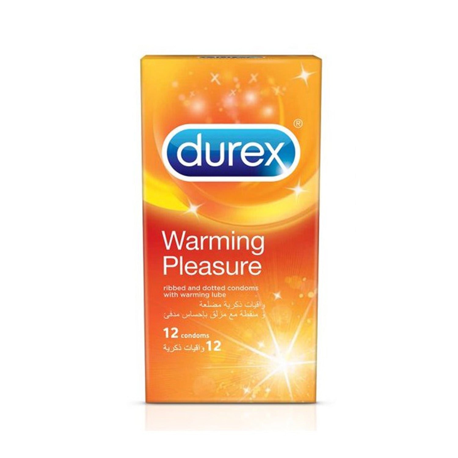 Durex Warming Pleasure Condoms 12 Pieces Box