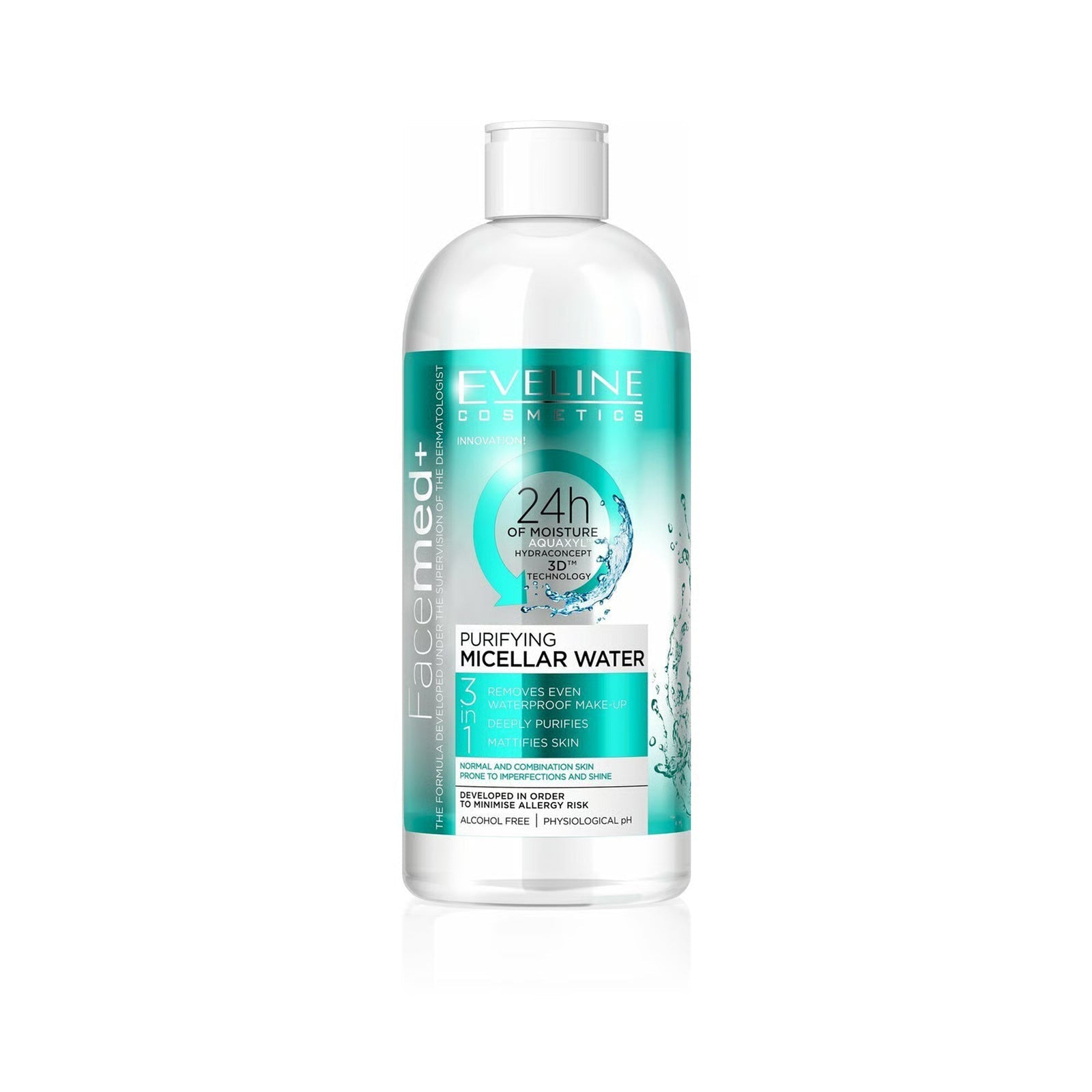 Eveline Cosmetics Facemed+ Purifying Micellar Water 400 ML