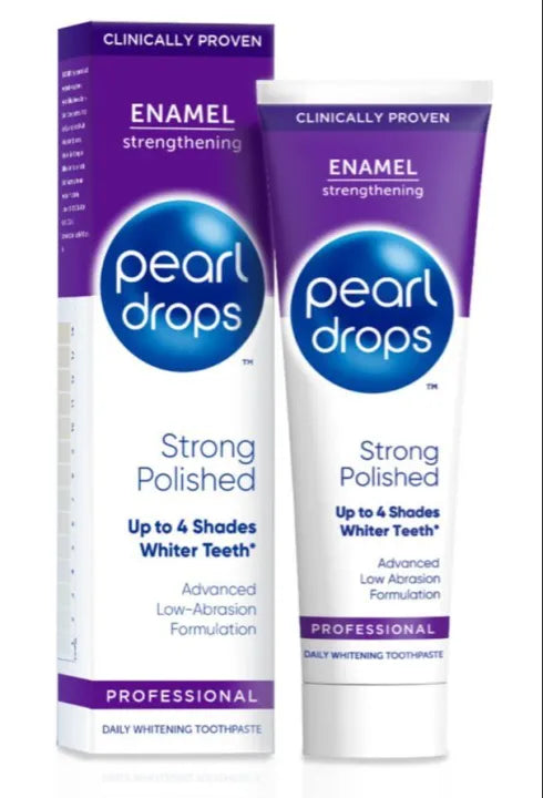 Pearl Drops Strong Polished Enamel Strengthening Daily Whitening Toothpaste 75 ML