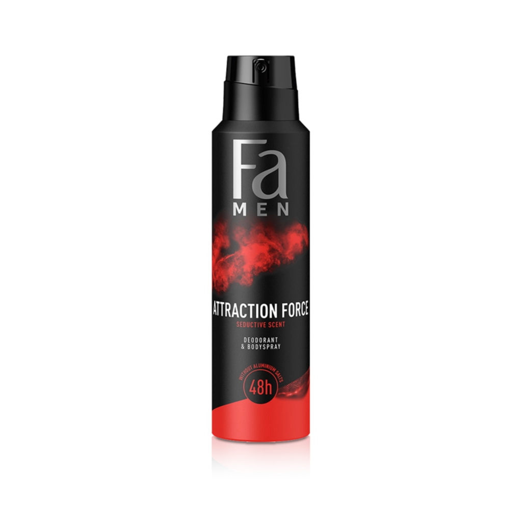 FA Men Attraction Force Deodorant Spray 200 ML
