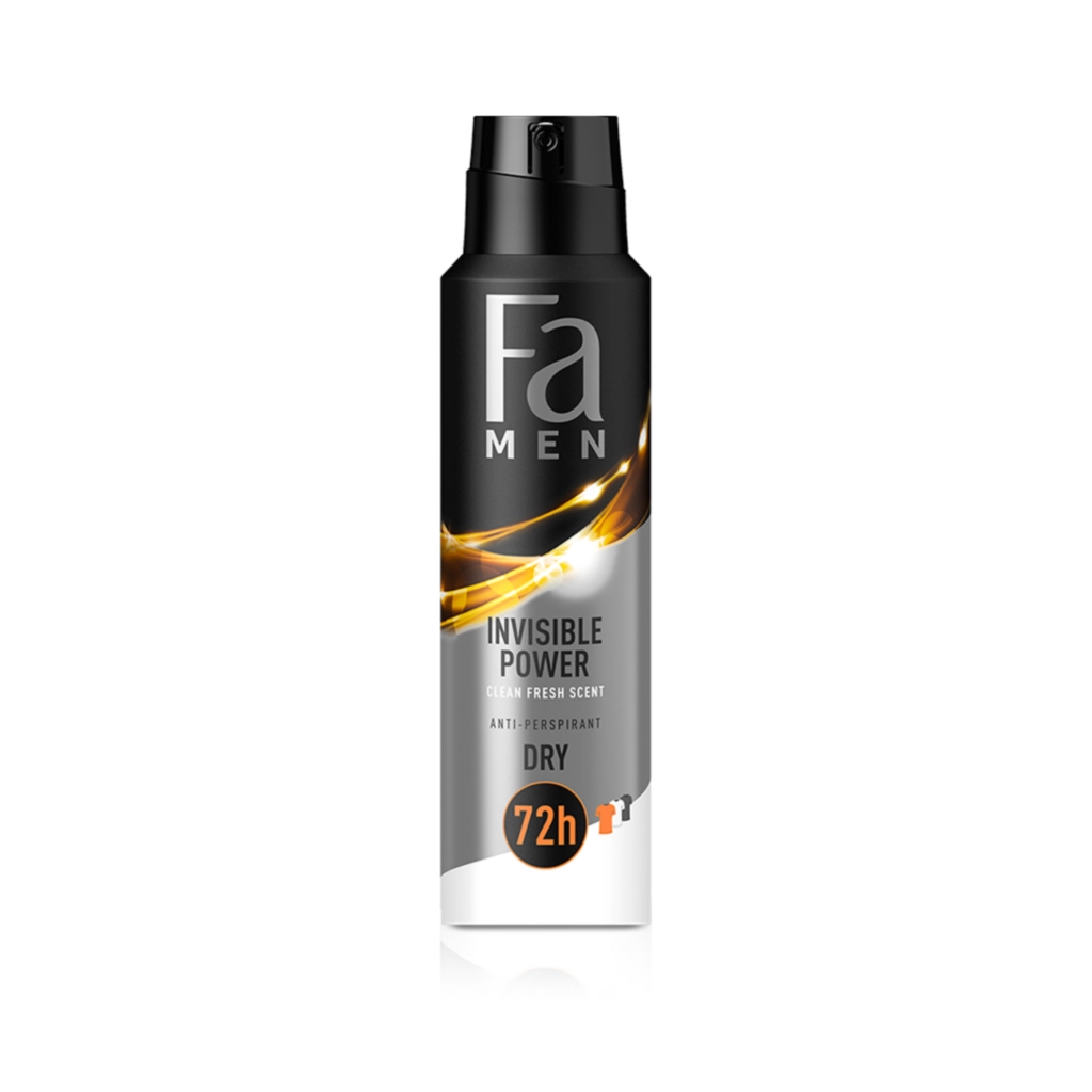 FA Men Invisible Power Deodorant Spray 200 ML