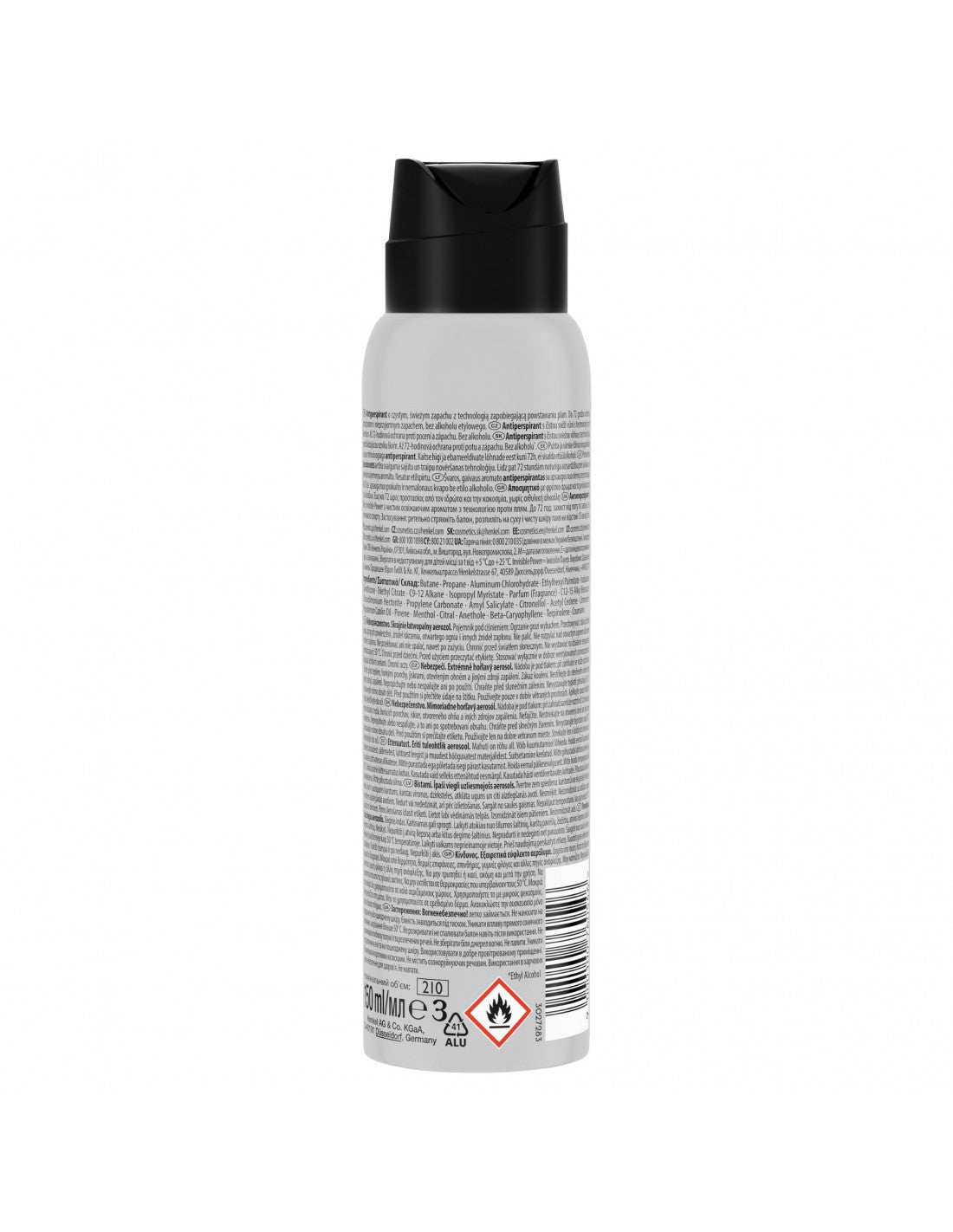 Fa Men Invisible Power Antiperspirant For Men Spray 150 ML