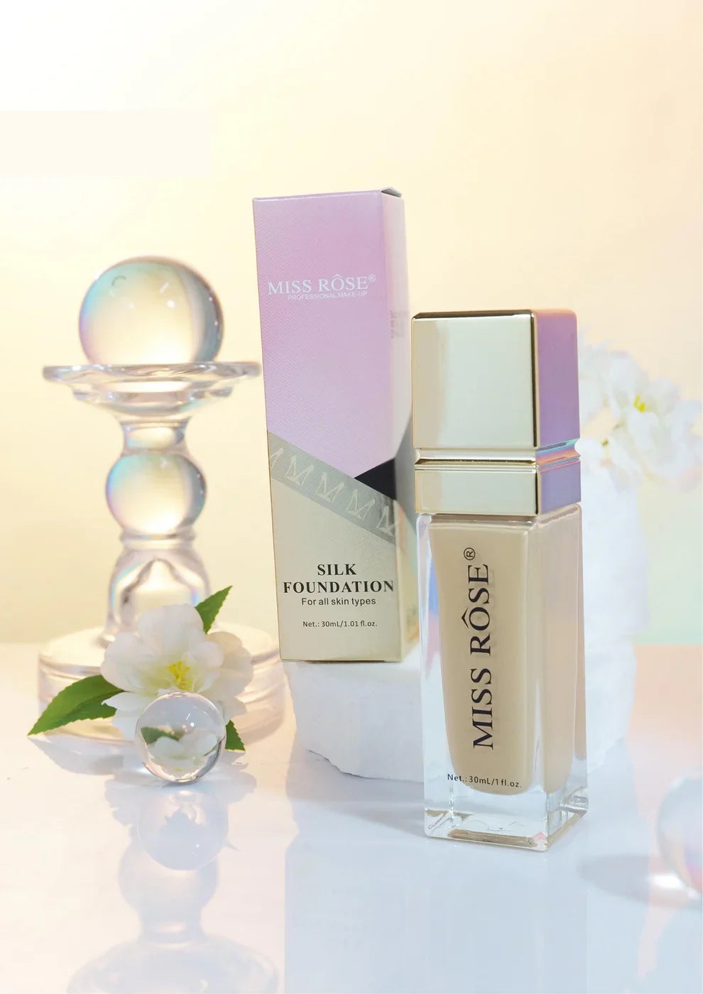 Miss Roes Silk Foundation For All Skin Types