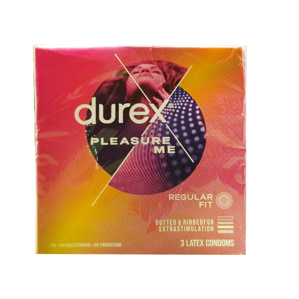 Durex Pleasure Me Condoms 3 Pieces