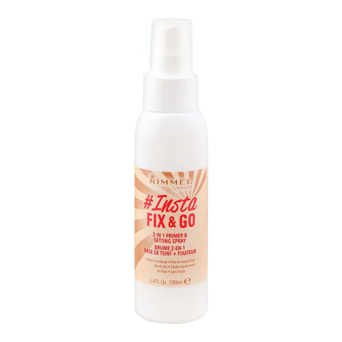 Rimmel London Insta Fix & Go 2in1 Primer & Settings Spray 100 ML