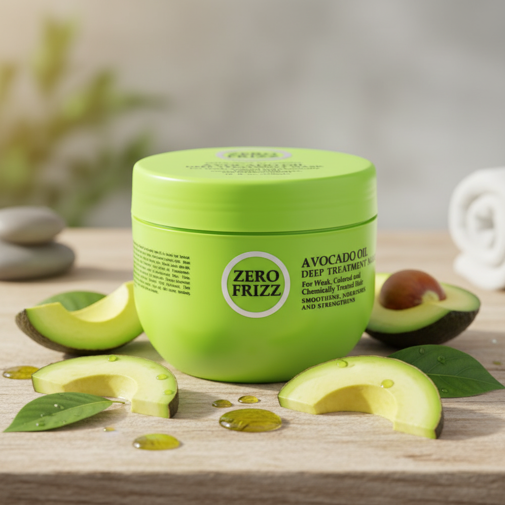 Schwarzkopf Zero Frizz Avocado Oil Deep Treatment Mask 470 ML