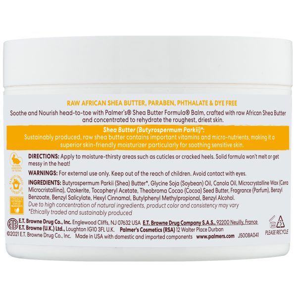 Palmer's Raw Shea Nourish Body Balm 200 G