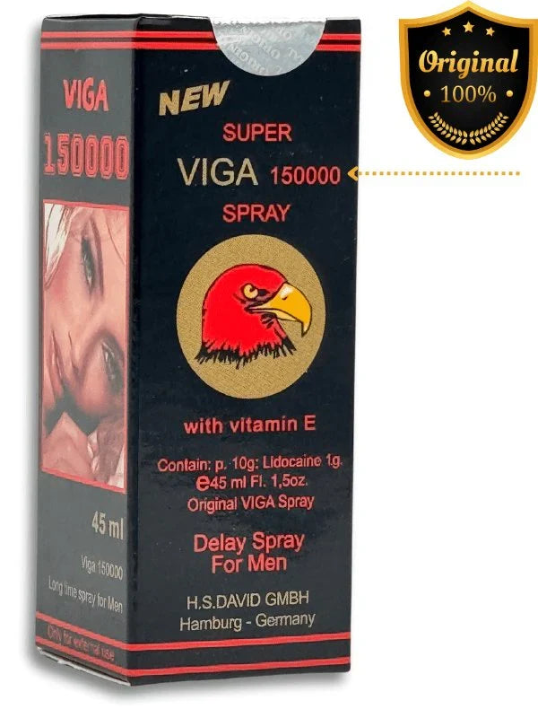 Super Viga 150000 Delay Spray For Men 45 ML