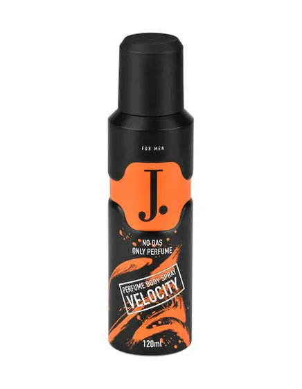 J. Velocity No Gas Pour Homme Body Spray 120 ML